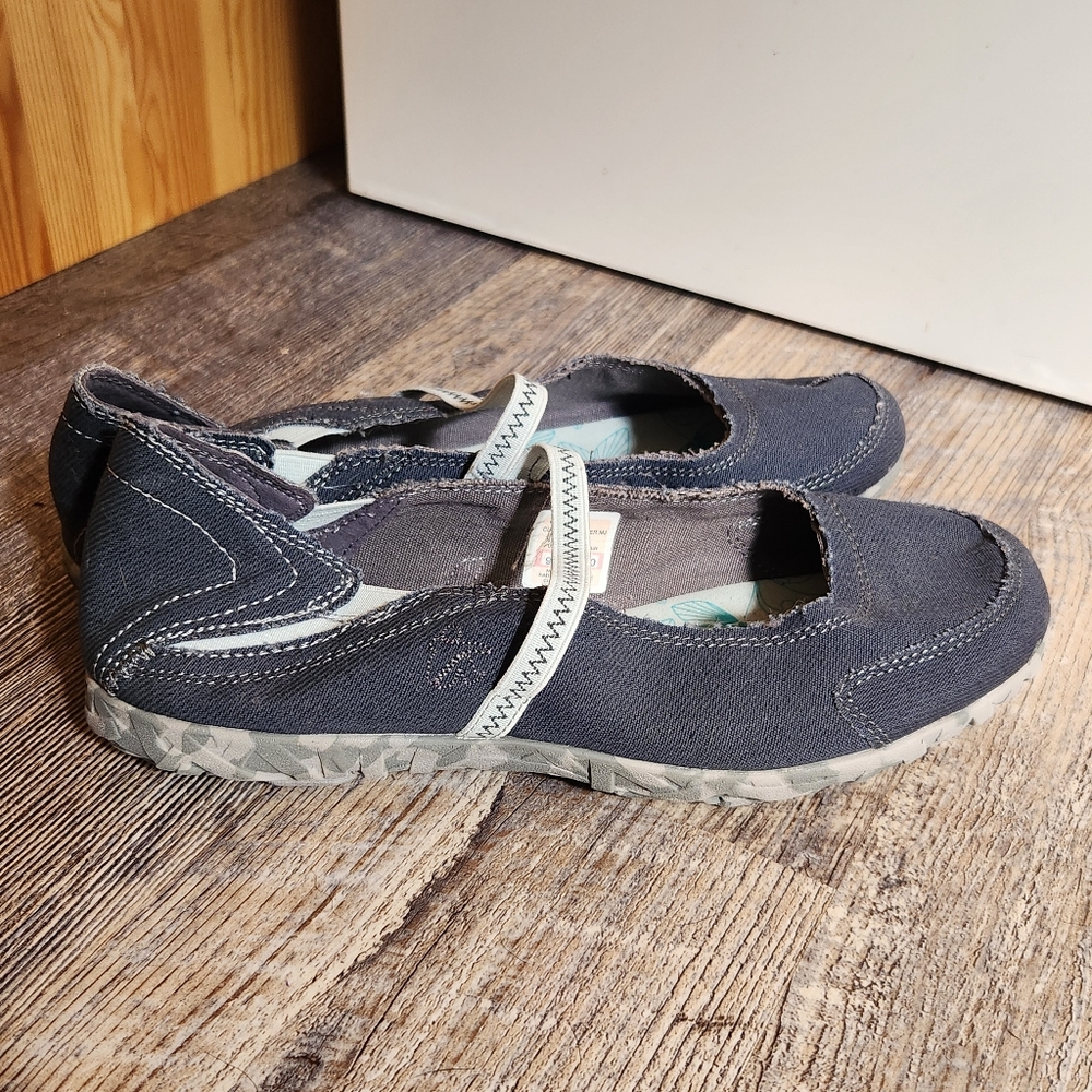 Cushe Slipper Casual Shoes Women's Mary Janes Comfort Sneakers Size 9 Navy - Picture 2 of 10